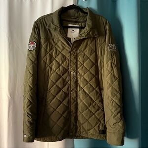 American Horror Story: Apocalypse Roots 73 Green Quilted Jacket Winter Warm Rare